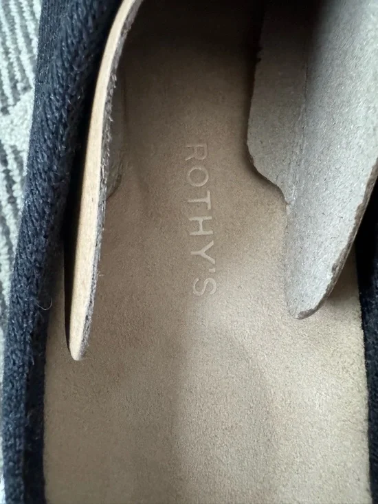 Rothy’s The Casual Clog Women’s Size 8 Soft Black New - Picture 5 of 7
